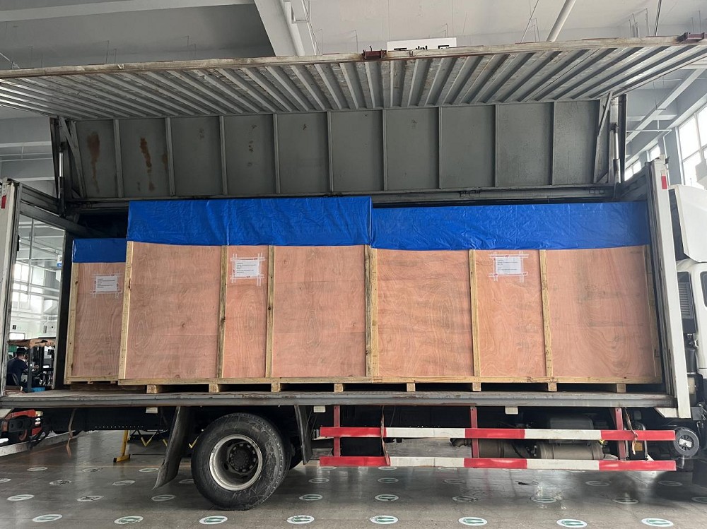 Transnational Delivery! GETES Burst Test Bench and Flow Resistance & Pressure Difference Test Bench Shipped to Thailand