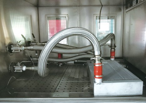 Intercooler Thermal Shock Test Bench